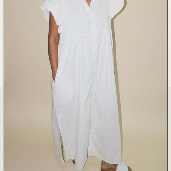 Acacia Swimwear White Dress New with Tags - Picture 3 of 4